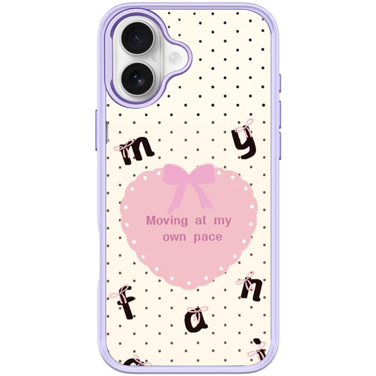 Custodia magnetica per telefono con motivo a cuori bianchi, For iPhone 16 Pro Max, For iPhone 16 Pro, For iPhone 16 Plus, For iPhone 16