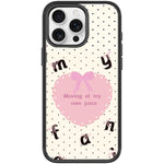 Custodia magnetica per telefono con motivo a cuori bianchi, For iPhone 15 Pro Max, For iPhone 15 Pro