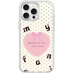 Custodia magnetica per telefono con motivo a cuori bianchi, For iPhone 15 Pro Max, For iPhone 15 Pro