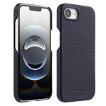 Custodia per telefono Melkco in vera pelle con texture litchi e chiusura magnetica, copertura parziale., For iPhone 17e / 16e, For iPhone 17 Pro Max, For iPhone 17 Pro
