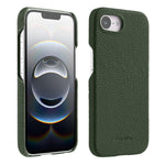 Custodia per telefono Melkco in vera pelle con texture litchi e chiusura magnetica, copertura parziale., For iPhone 17e / 16e, For iPhone 17 Pro Max, For iPhone 17 Pro