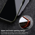 Custodia per telefono Melkco in vera pelle con texture litchi e chiusura magnetica, copertura parziale., For iPhone 14 Pro Max