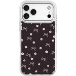 Custodia magnetica per telefono con motivo a fiocco floreale, For iPhone 17 Pro Max, For iPhone 17 Pro, For iPhone 17, For iPhone Air