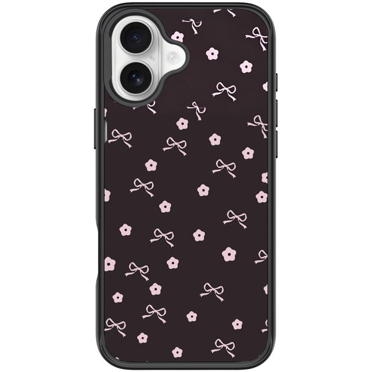 Custodia magnetica per telefono con motivo a fiocco floreale, For iPhone 17 Pro Max, For iPhone 17 Pro, For iPhone 17, For iPhone Air