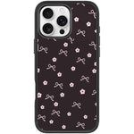 Custodia magnetica per telefono con motivo a fiocco floreale, For iPhone 16 Pro Max, For iPhone 16 Pro, For iPhone 16 Plus, For iPhone 16