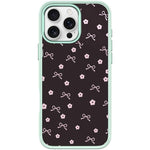 Custodia magnetica per telefono con motivo a fiocco floreale, For iPhone 16 Pro Max, For iPhone 16 Pro, For iPhone 16 Plus, For iPhone 16