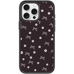 Custodia magnetica per telefono con motivo a fiocco floreale, For iPhone 15 Pro Max, For iPhone 15 Pro
