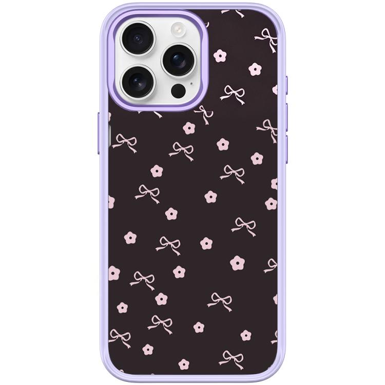 Custodia magnetica per telefono con motivo a fiocco floreale, For iPhone 15 Pro Max, For iPhone 15 Pro