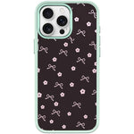 Custodia magnetica per telefono con motivo a fiocco floreale, For iPhone 15 Pro Max, For iPhone 15 Pro