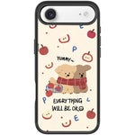 Custodia magnetica per telefono con motivo a cane Apple, For iPhone 17 Pro Max, For iPhone 17 Pro, For iPhone 17, For iPhone Air