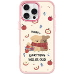 Custodia magnetica per telefono con motivo a cane Apple, For iPhone 16 Pro Max, For iPhone 16 Pro, For iPhone 16 Plus, For iPhone 16