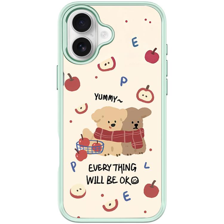 Custodia magnetica per telefono con motivo a cane Apple, For iPhone 16 Pro Max, For iPhone 16 Pro, For iPhone 16 Plus, For iPhone 16