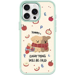 Custodia magnetica per telefono con motivo a cane Apple, For iPhone 15 Pro Max, For iPhone 15 Pro