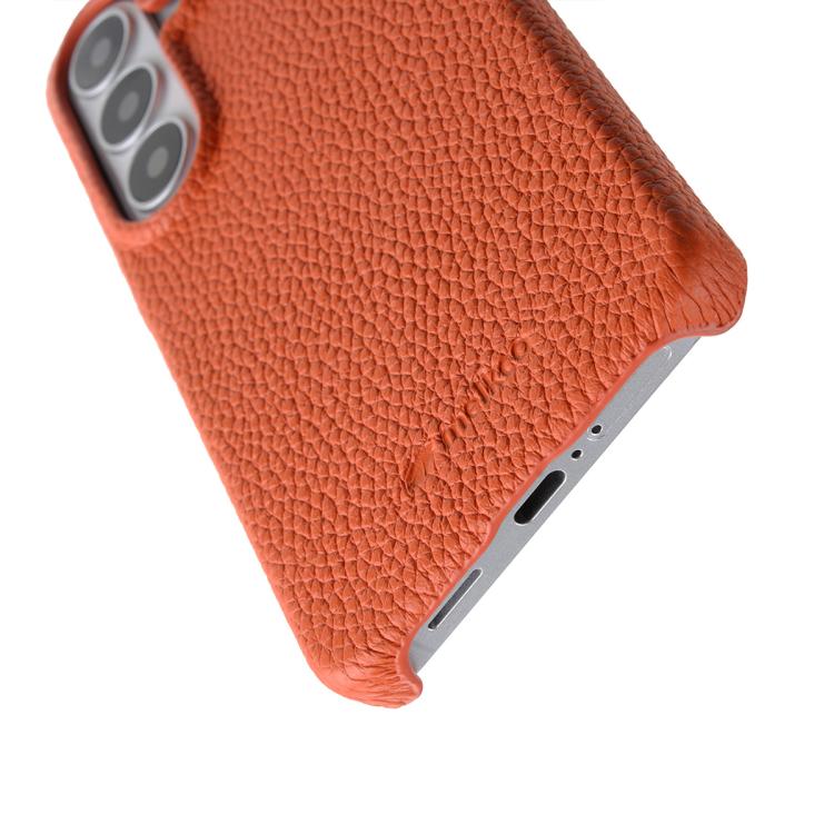 Custodia per telefono Melkco in vera pelle con texture litchi e chiusura magnetica, copertura parziale., For Samsung Galaxy S26+ 5G, For Samsung Galaxy S26 Ultra 5G, For Samsung Galaxy S26 5G