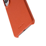 Custodia per telefono Melkco in vera pelle con texture litchi e chiusura magnetica, copertura parziale., For Samsung Galaxy S25 Edge 5G, For Samsung Galaxy S25 5G, For Samsung Galaxy S25+ 5G