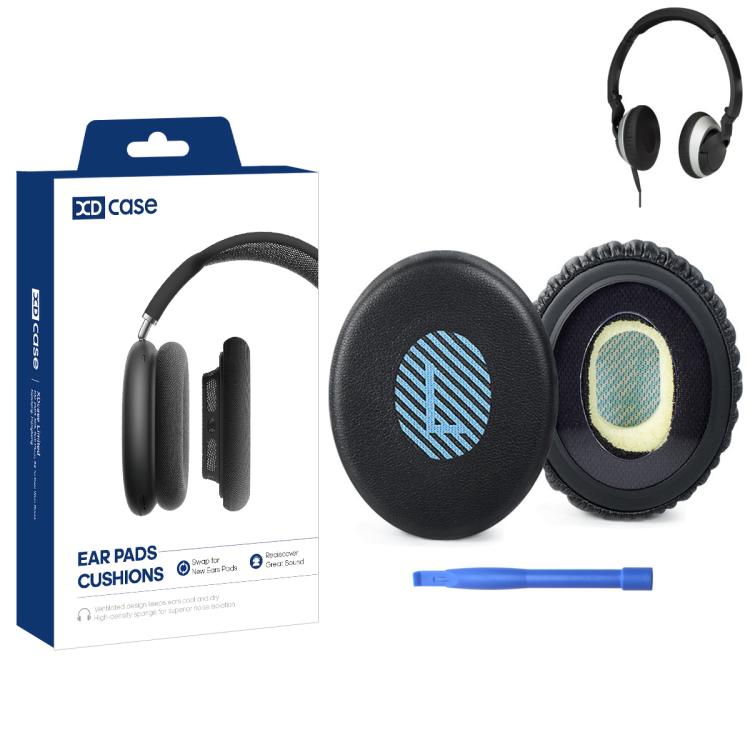 XDcase 1 paio di cuscinetti auricolari di ricambio in similpelle proteica per cuffie con strumento di rimozione, For Bose OE2 / OE2i
