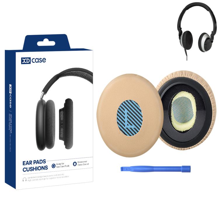 XDcase 1 paio di cuscinetti auricolari di ricambio in similpelle proteica per cuffie con strumento di rimozione, For Bose OE2 / OE2i