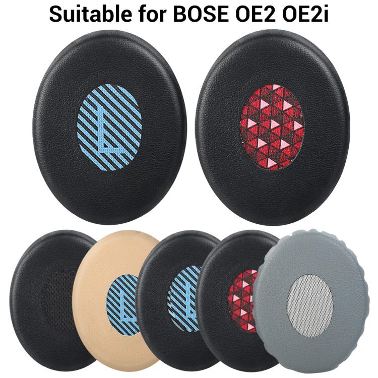 XDcase 1 paio di cuscinetti auricolari di ricambio in similpelle proteica per cuffie con strumento di rimozione, For Bose OE2 / OE2i