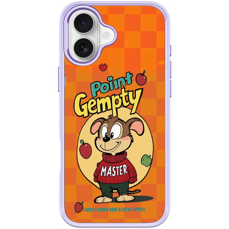 Custodia magnetica per telefono con motivo a cane rosso e verde e mela., For iPhone 17 Pro Max, For iPhone 17 Pro, For iPhone 17, For iPhone Air