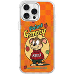 Custodia magnetica per telefono con motivo a cane rosso e verde e mela., For iPhone 16 Pro Max, For iPhone 16 Pro, For iPhone 16 Plus, For iPhone 16