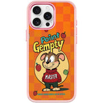 Custodia magnetica per telefono con motivo a cane rosso e verde e mela., For iPhone 15 Pro Max, For iPhone 15 Pro
