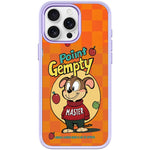 Custodia magnetica per telefono con motivo a cane rosso e verde e mela., For iPhone 15 Pro Max, For iPhone 15 Pro