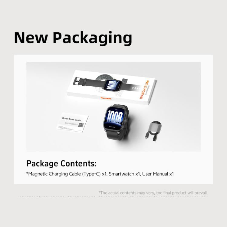 Smartwatch GTS12 con ampio schermo Ultra HD da 1,96 pollici, chiamate Bluetooth e supporto per il monitoraggio della salute.