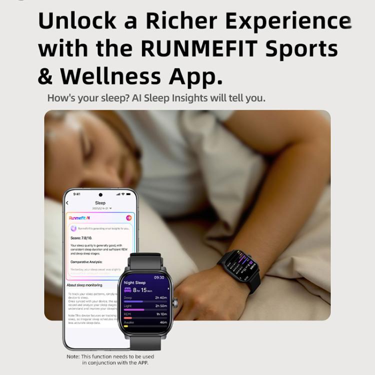 Smartwatch GTS12 con ampio schermo Ultra HD da 1,96 pollici, chiamate Bluetooth e supporto per il monitoraggio della salute.
