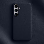 Custodia per telefono Melkco in vera pelle con texture litchi e copertura totale magnetica., For Samsung Galaxy S25 5G, For Samsung Galaxy S25+ 5G, For Samsung Galaxy S25 Ultra 5G