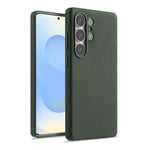 Custodia per telefono Melkco in vera pelle con texture litchi e copertura totale magnetica., For Samsung Galaxy S25 5G, For Samsung Galaxy S25+ 5G, For Samsung Galaxy S25 Ultra 5G