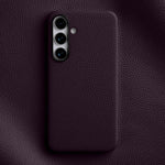 Custodia per telefono Melkco in vera pelle con texture litchi e copertura totale magnetica., For Samsung Galaxy S25 5G, For Samsung Galaxy S25+ 5G, For Samsung Galaxy S25 Ultra 5G