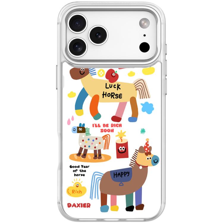 Custodia per telefono magnetica con motivo "Diventa ricco subito", For iPhone 17 Pro Max, For iPhone 17 Pro, For iPhone 17, For iPhone Air