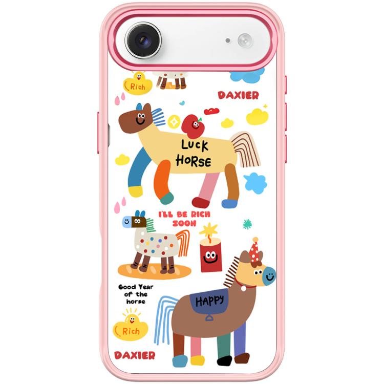 Custodia per telefono magnetica con motivo "Diventa ricco subito", For iPhone 17 Pro Max, For iPhone 17 Pro, For iPhone 17, For iPhone Air
