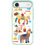 Custodia per telefono magnetica con motivo "Diventa ricco subito", For iPhone 17 Pro Max, For iPhone 17 Pro, For iPhone 17, For iPhone Air