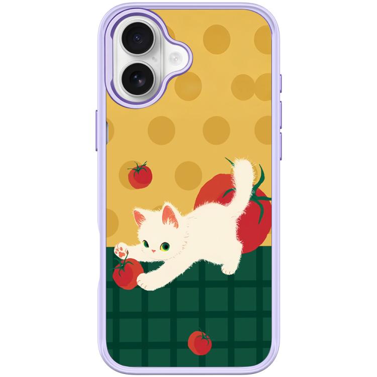 Custodia magnetica per telefono con motivo a gatto e pomodoro, For iPhone 17 Pro Max, For iPhone 17 Pro, For iPhone 17, For iPhone Air