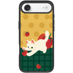 Custodia magnetica per telefono con motivo a gatto e pomodoro, For iPhone 17 Pro Max, For iPhone 17 Pro, For iPhone 17, For iPhone Air
