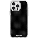 Custodia magnetica per telefono con motivo a pois neri, For iPhone 16 Pro Max, For iPhone 16 Pro, For iPhone 16 Plus, For iPhone 16