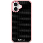 Custodia magnetica per telefono con motivo a pois neri, For iPhone 16 Pro Max, For iPhone 16 Pro, For iPhone 16 Plus, For iPhone 16