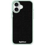 Custodia magnetica per telefono con motivo a pois neri, For iPhone 16 Pro Max, For iPhone 16 Pro, For iPhone 16 Plus, For iPhone 16