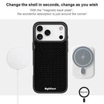 Custodia magnetica per telefono con motivo a pois neri, For iPhone 17 Pro Max, For iPhone 17 Pro, For iPhone 17, For iPhone Air
