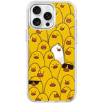 Custodia magnetica per telefono con motivo anatra gialla, For iPhone 15 Pro Max, For iPhone 15 Pro