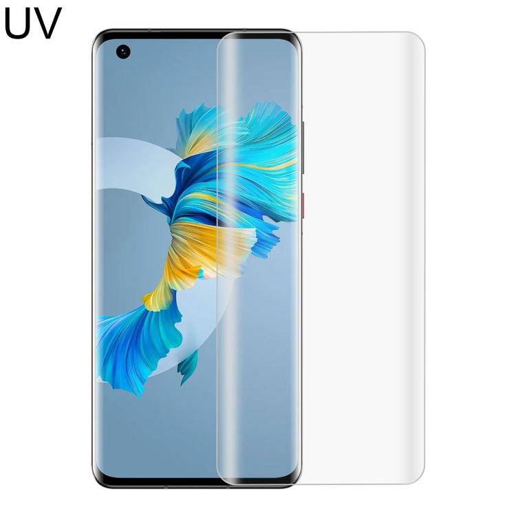 Pellicola protettiva UV curva a schermo intero 9H 3D, For Huawei Mate 40 / Mate 40E 5G / Mate 40E 4G, For Huawei Mate 40 Pro+