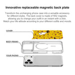 Custodia magnetica per telefono con motivo anatra gialla, For iPhone 17 Pro Max, For iPhone 17 Pro, For iPhone 17, For iPhone Air