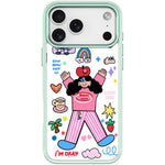 Custodia magnetica per telefono con motivo "Bambina di Apple"., For iPhone 17 Pro Max, For iPhone 17 Pro, For iPhone 17, For iPhone Air