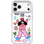 Custodia magnetica per telefono con motivo "Bambina di Apple"., For iPhone 17 Pro Max, For iPhone 17 Pro, For iPhone 17, For iPhone Air