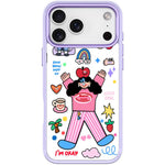Custodia magnetica per telefono con motivo "Bambina di Apple"., For iPhone 17 Pro Max, For iPhone 17 Pro, For iPhone 17, For iPhone Air