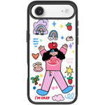 Custodia magnetica per telefono con motivo "Bambina di Apple"., For iPhone 17 Pro Max, For iPhone 17 Pro, For iPhone 17, For iPhone Air