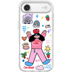 Custodia magnetica per telefono con motivo "Bambina di Apple"., For iPhone 17 Pro Max, For iPhone 17 Pro, For iPhone 17, For iPhone Air