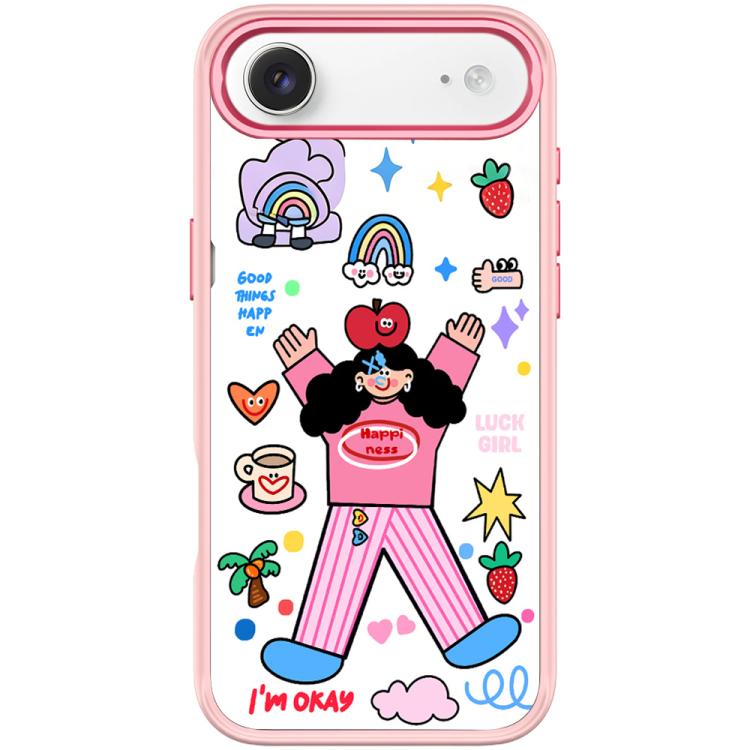 Custodia magnetica per telefono con motivo "Bambina di Apple"., For iPhone 17 Pro Max, For iPhone 17 Pro, For iPhone 17, For iPhone Air