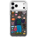 Custodia magnetica per telefono con motivo American Girl, For iPhone 17 Pro Max, For iPhone 17 Pro, For iPhone 17, For iPhone Air